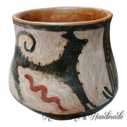 vas-handmade-ceramica-cucuteni-motive-zoomorfe